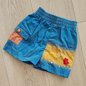 Vintage Disney Pooh Swim Trunks /‎ Shorts 12 Months